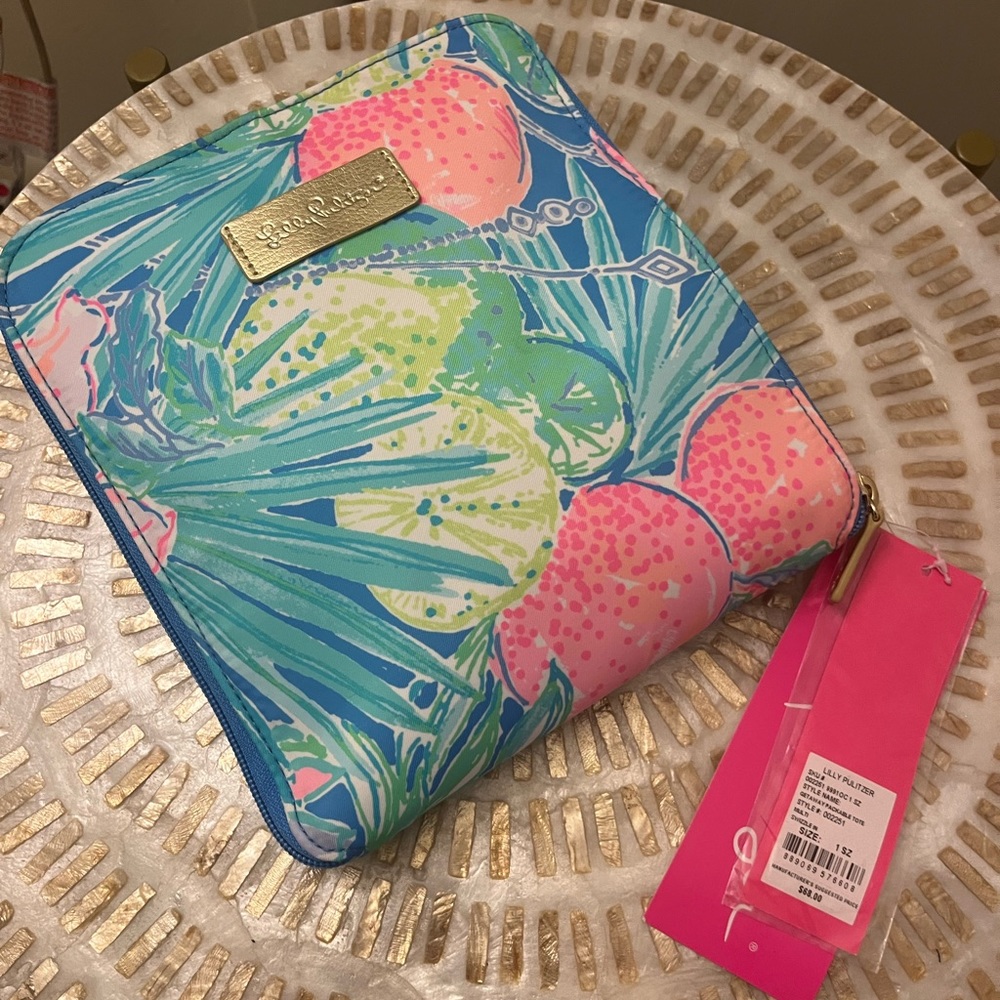 Packable Tote- Swizzle In print